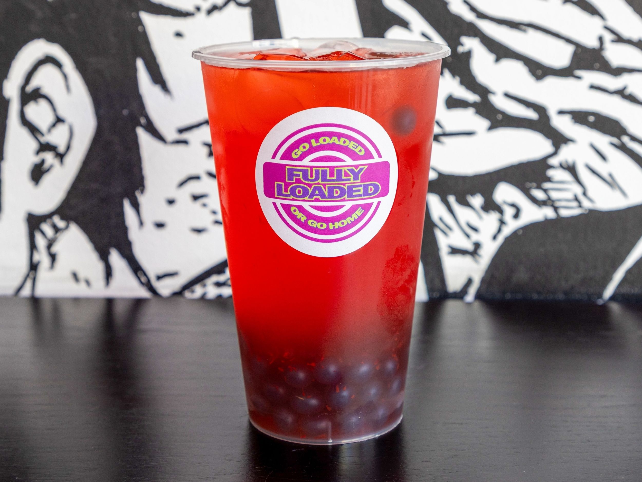Bubble Tea - Aardbei & Blueberry