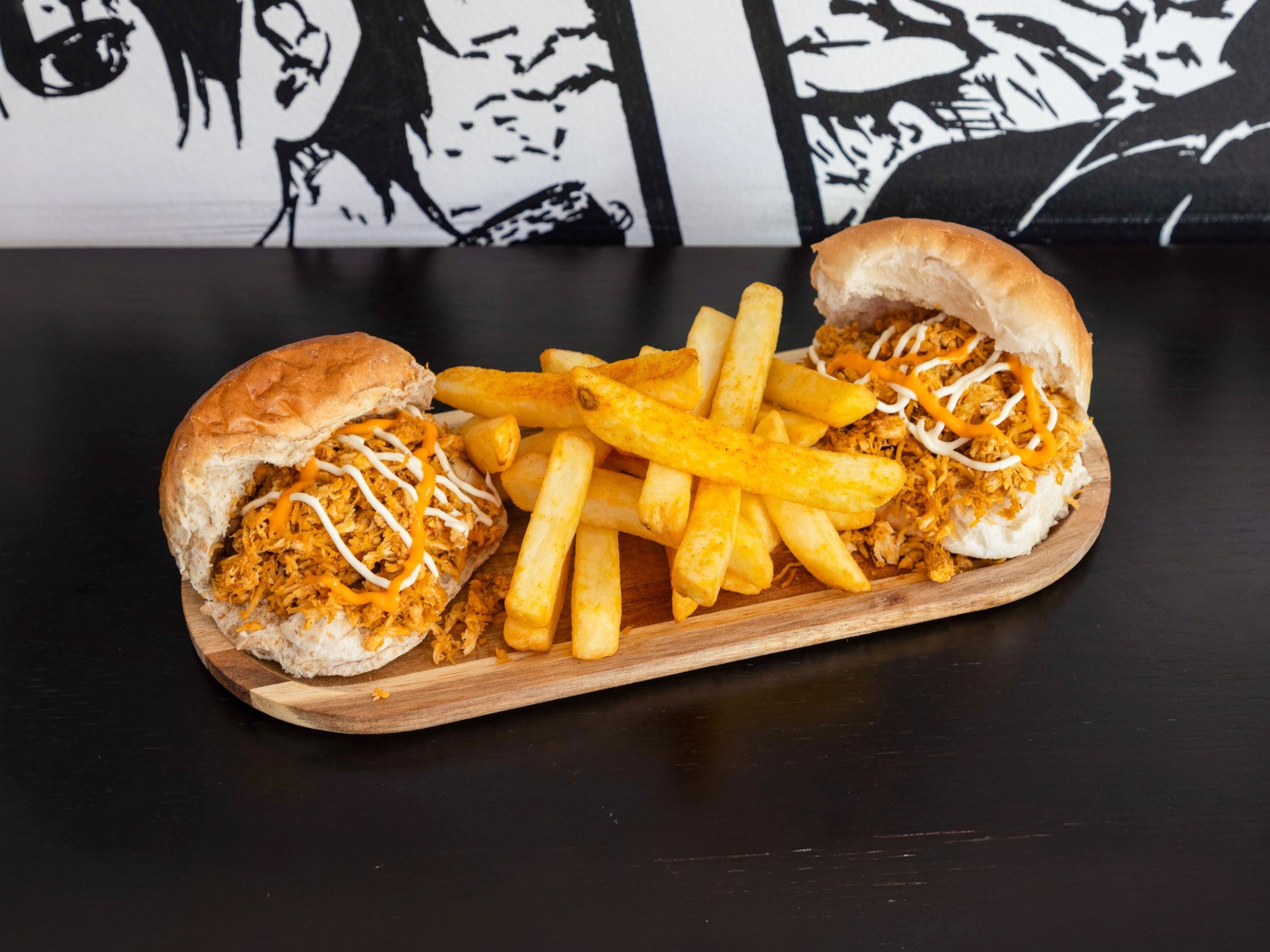 Pulled Chicken Bun
